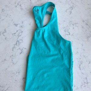 Champion Teal Racerback Workout Tank Top